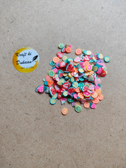 Mix Fruits Sequins Shakers - Kraft ki Dukaan