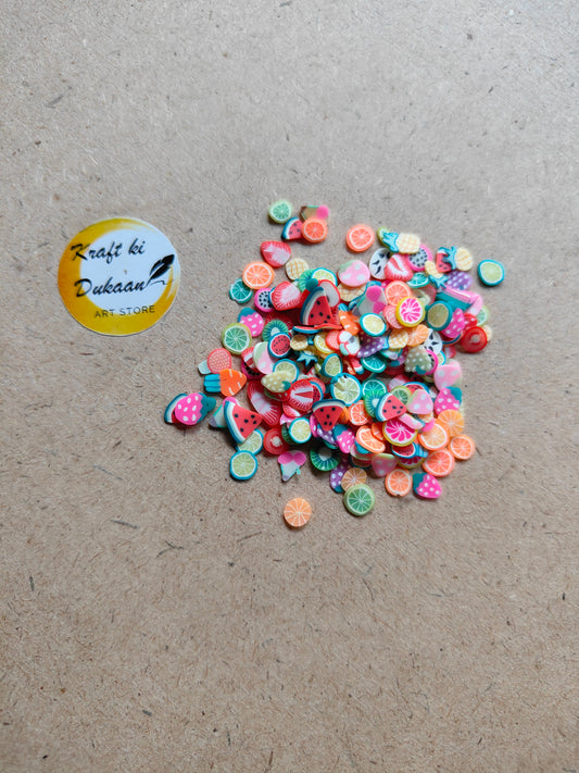 Mix Fruits Sequins Shakers - Kraft ki Dukaan