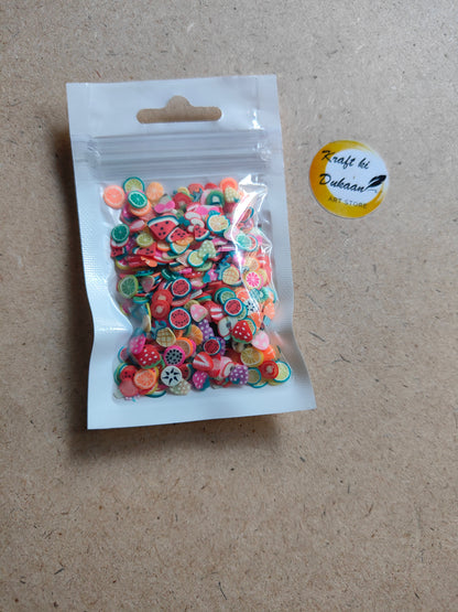 Mix Fruits Sequins Shakers - Kraft ki Dukaan