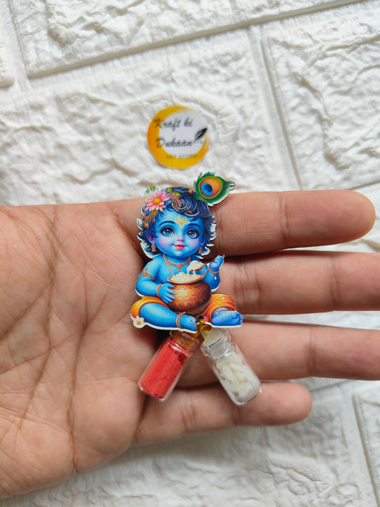 Roli Chawal Bottle Set A4 - Kraft ki Dukaan