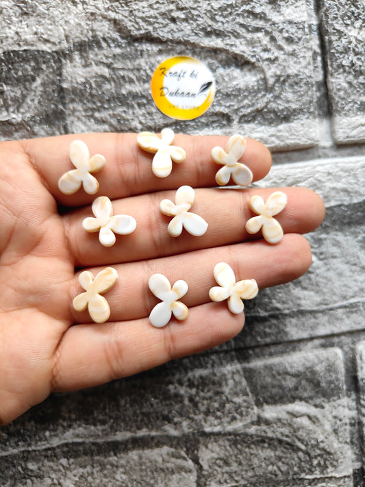 Marble Beads Butterfly Pack of 25 - Kraft ki Dukaan