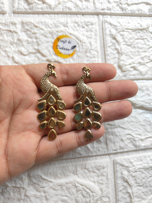 Metal Peacock Pack of 50 - Kraft ki Dukaan