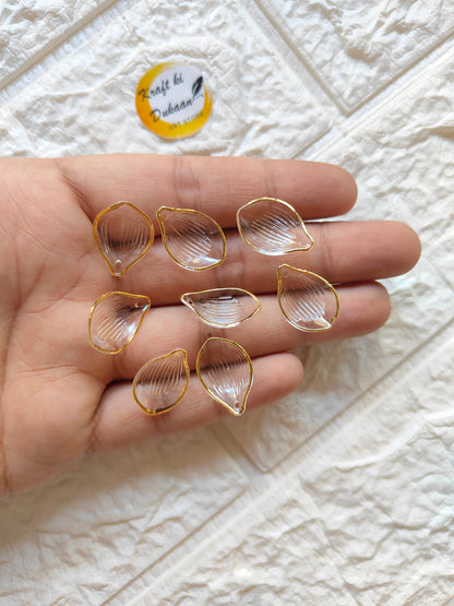 Shell Beads Pack of 50 - Kraft ki Dukaan