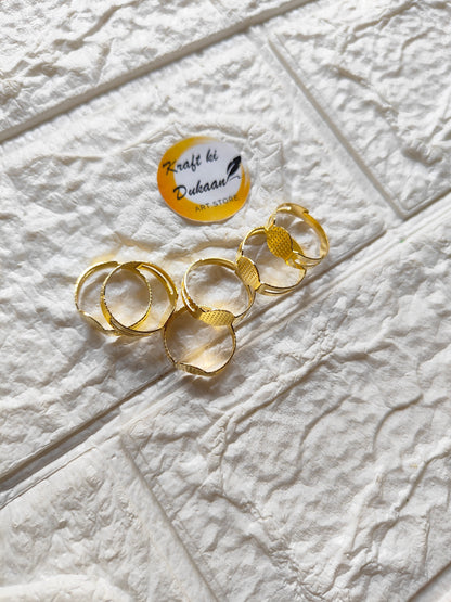 Metal Ring Base Pack of 25 - Kraft ki Dukaan