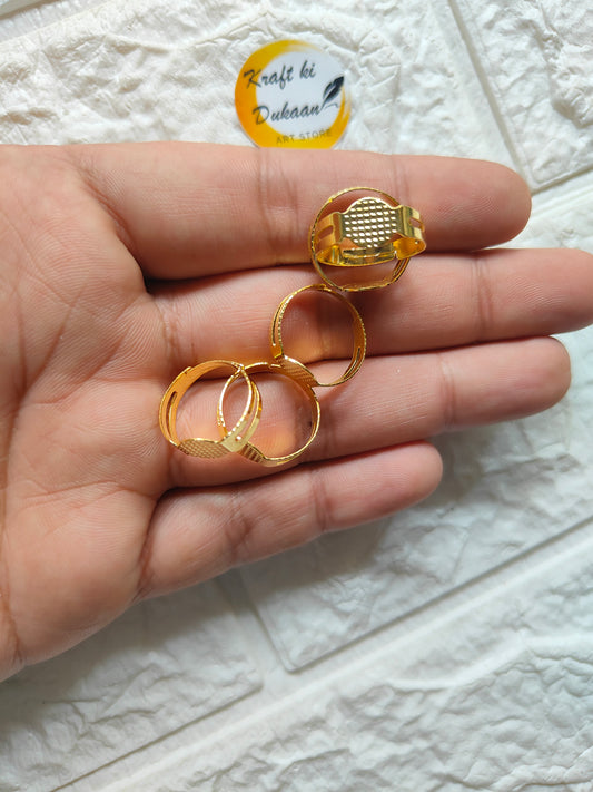 Metal Ring Base Pack of 25 - Kraft ki Dukaan
