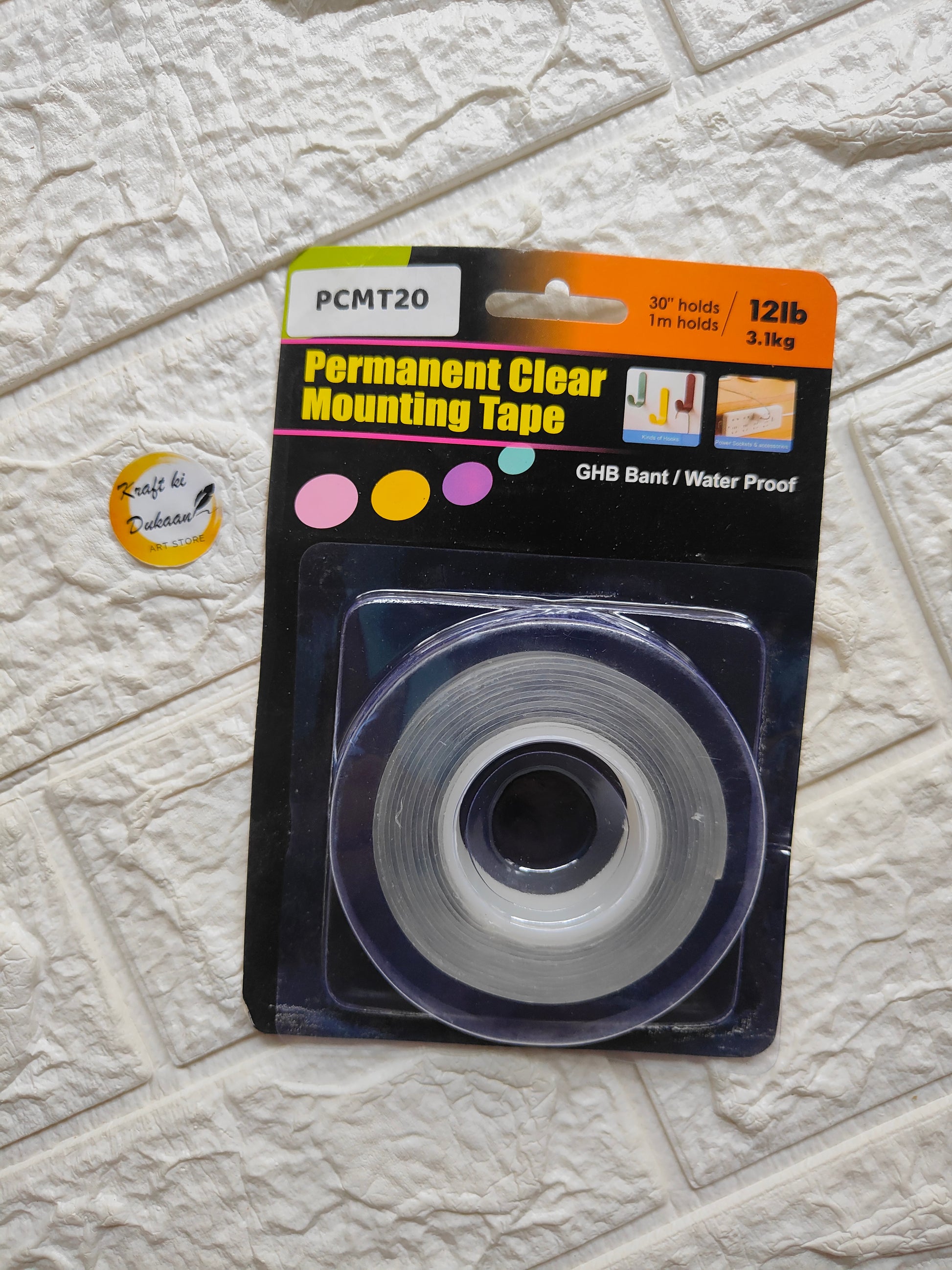 Nano Double Sided Transparent Tape - Kraft ki Dukaan