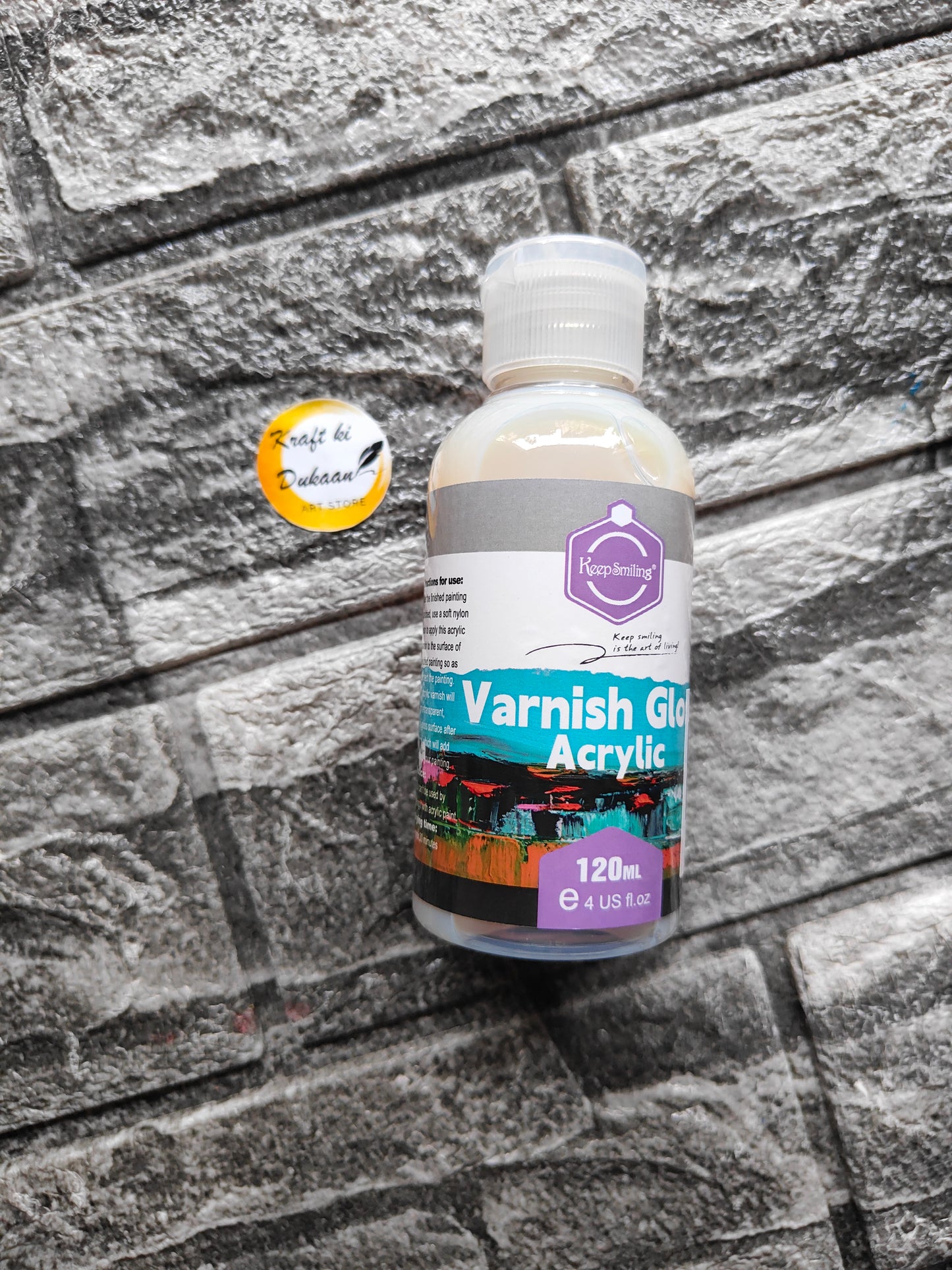 Acrylic Varnish Gloss 120ML - Kraft ki Dukaan