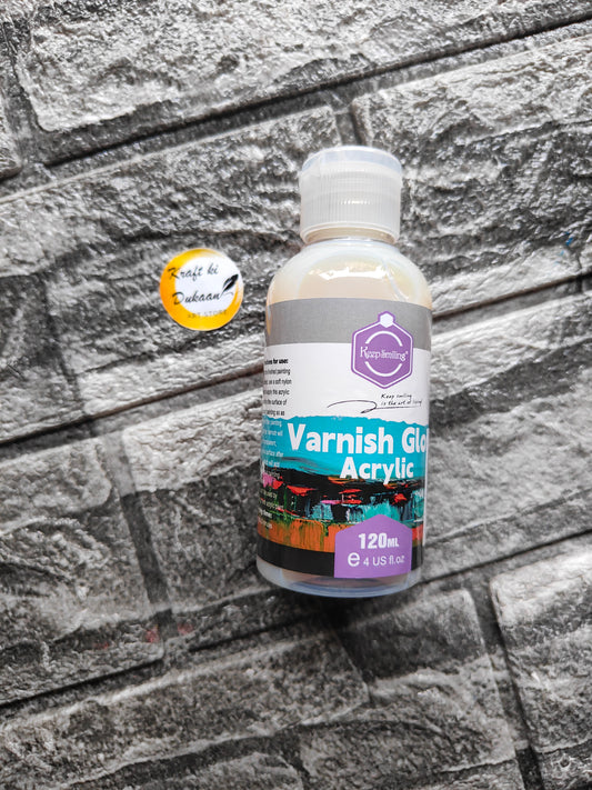 Acrylic Varnish Gloss 120ML - Kraft ki Dukaan