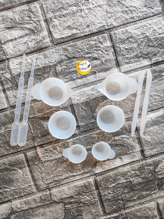 Small Mixing Cup Kit A - Kraft ki Dukaan