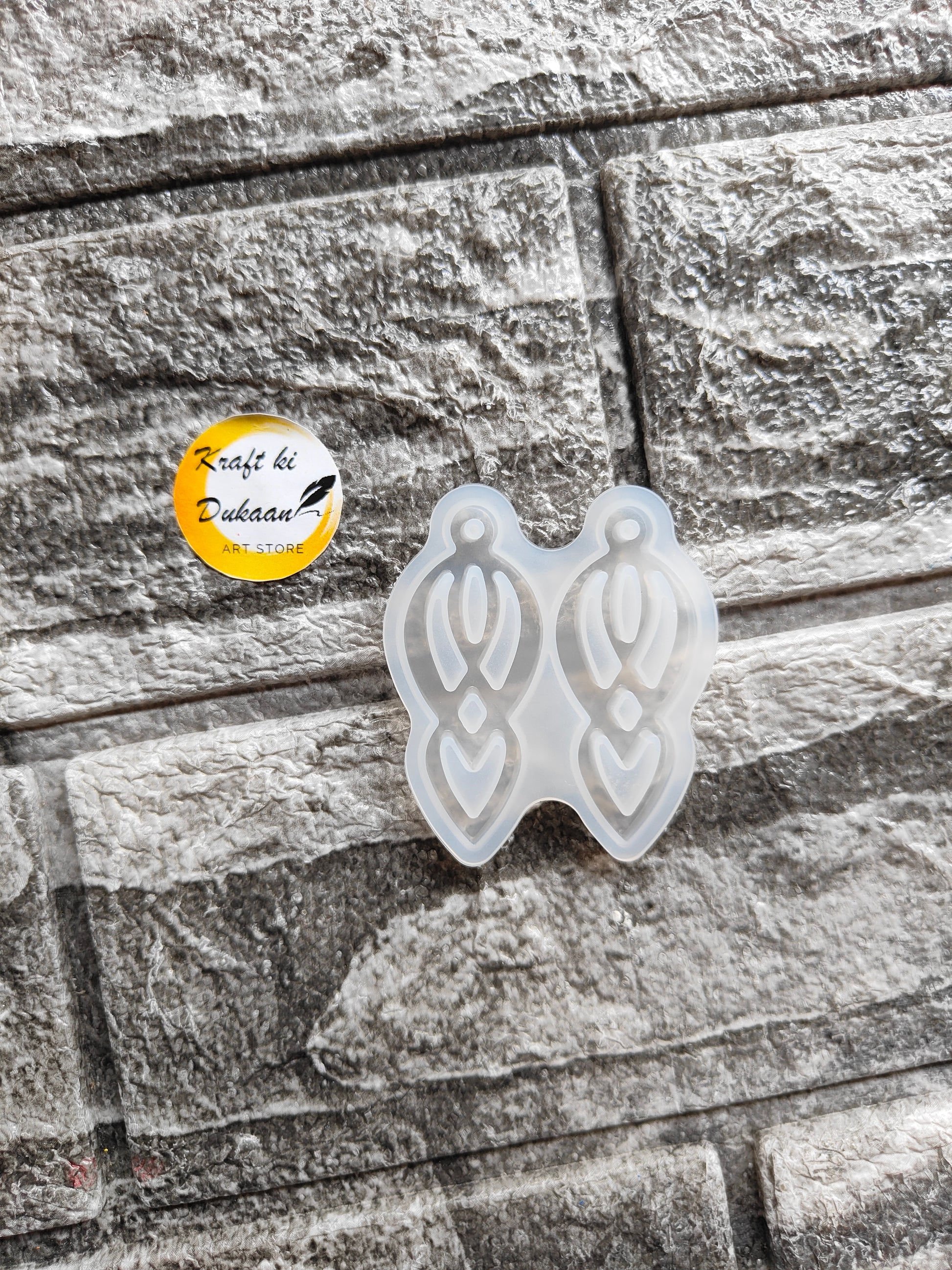 Earring Mould A1 - Kraft ki Dukaan