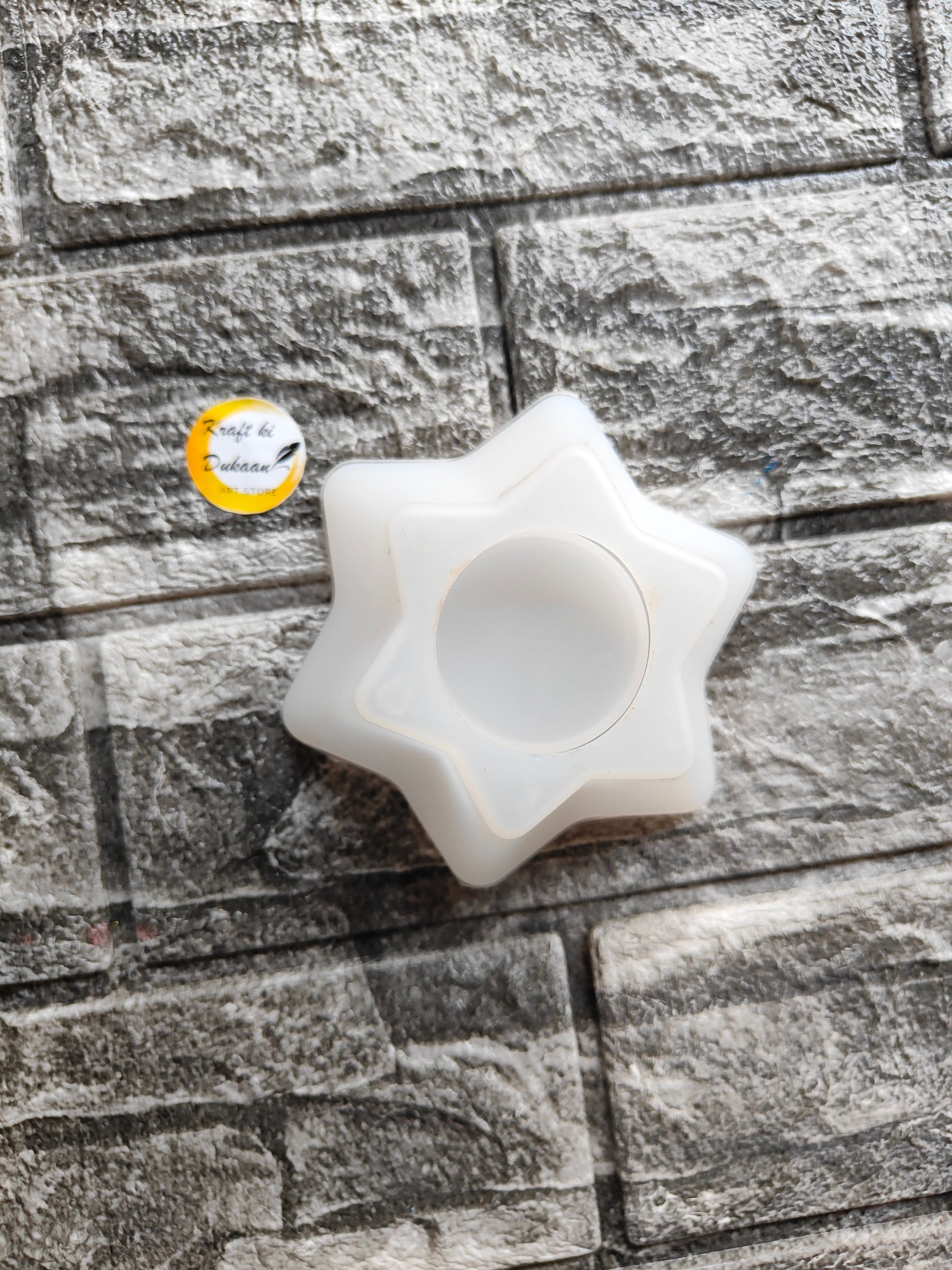 Star T-Light Mould - Kraft ki Dukaan