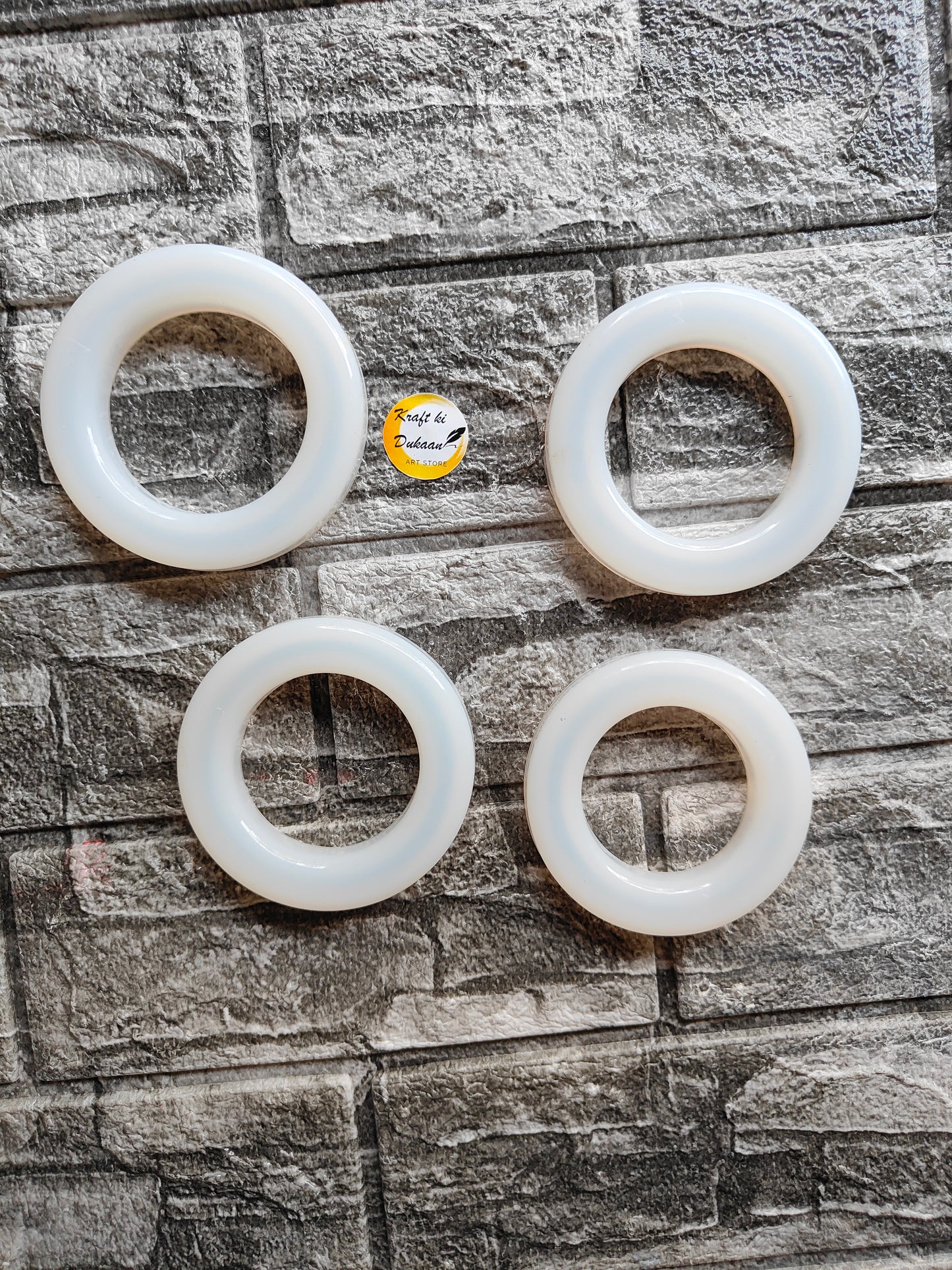 Round Bangle 4PC Mould B - Kraft ki Dukaan