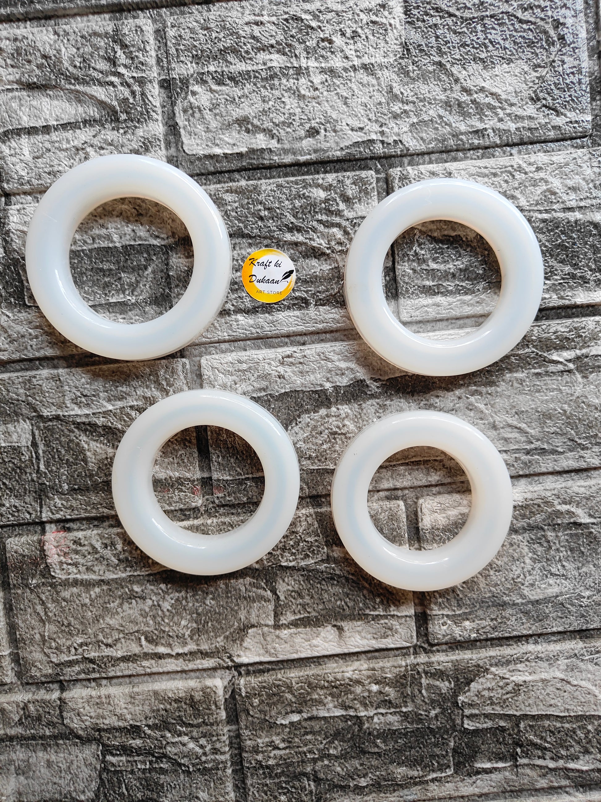 Round Bangle 4PC Mould B - Kraft ki Dukaan