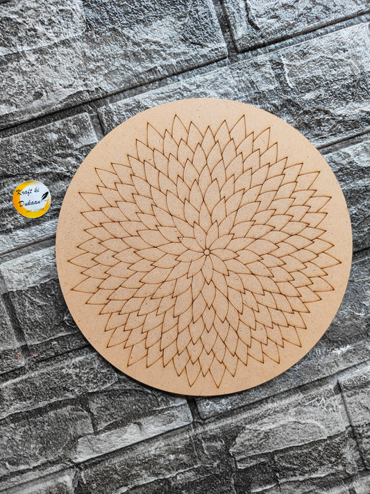 Pre-Marked MDF 20CM A9 - Kraft ki Dukaan