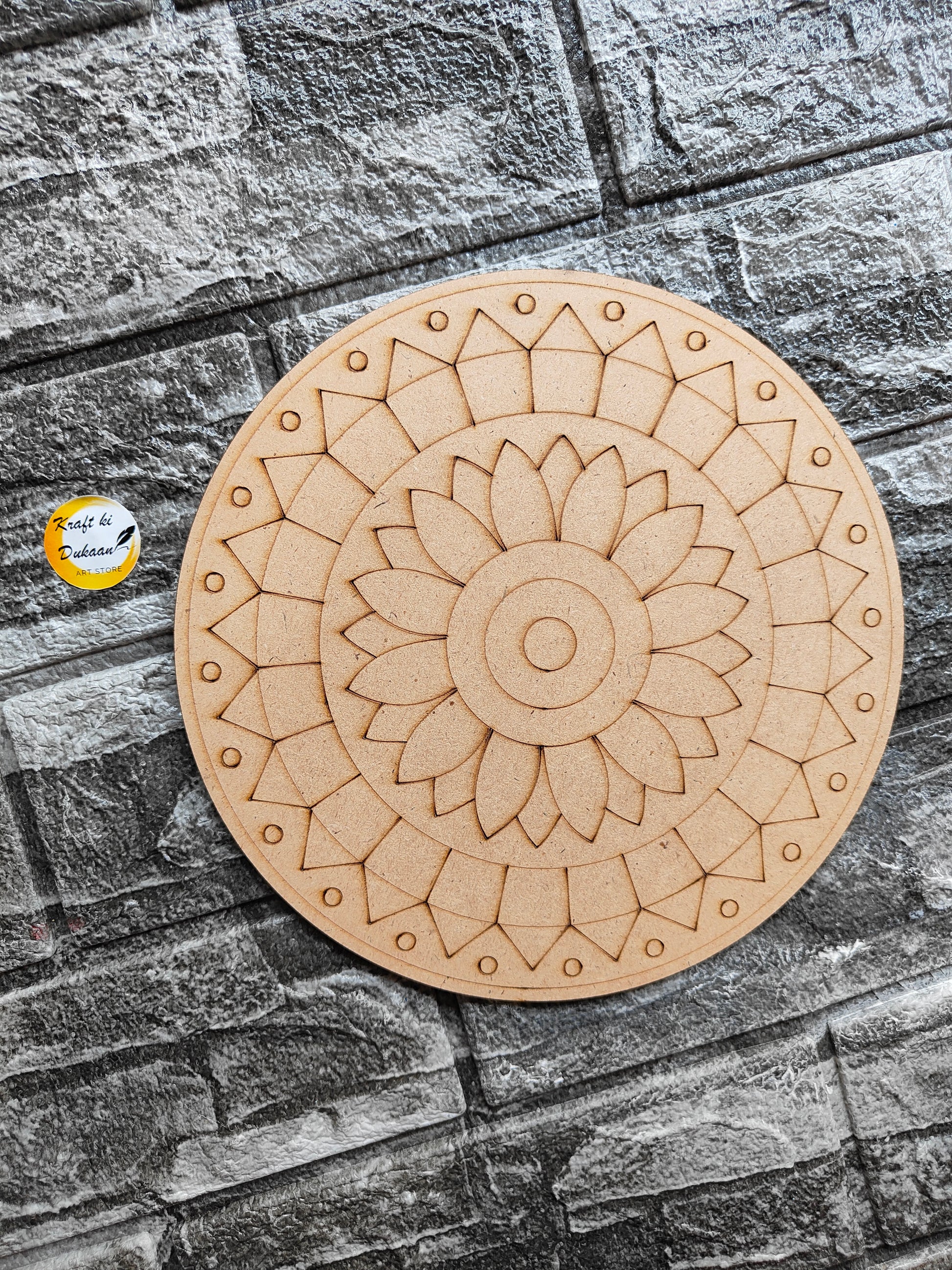 Pre-Marked MDF 20CM A8 - Kraft ki Dukaan