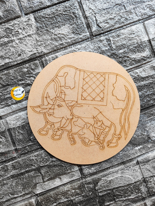 Pre-Marked MDF 20CM A6 - Kraft ki Dukaan