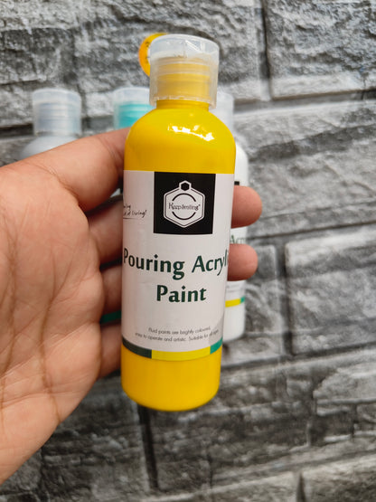 Acrylic Paint Bottle Pack of 4 A3 - Kraft ki Dukaan