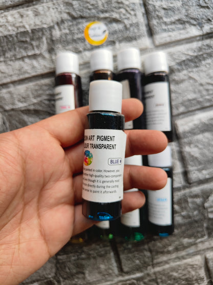 Resin Transparent Pigment Set - Kraft ki Dukaan