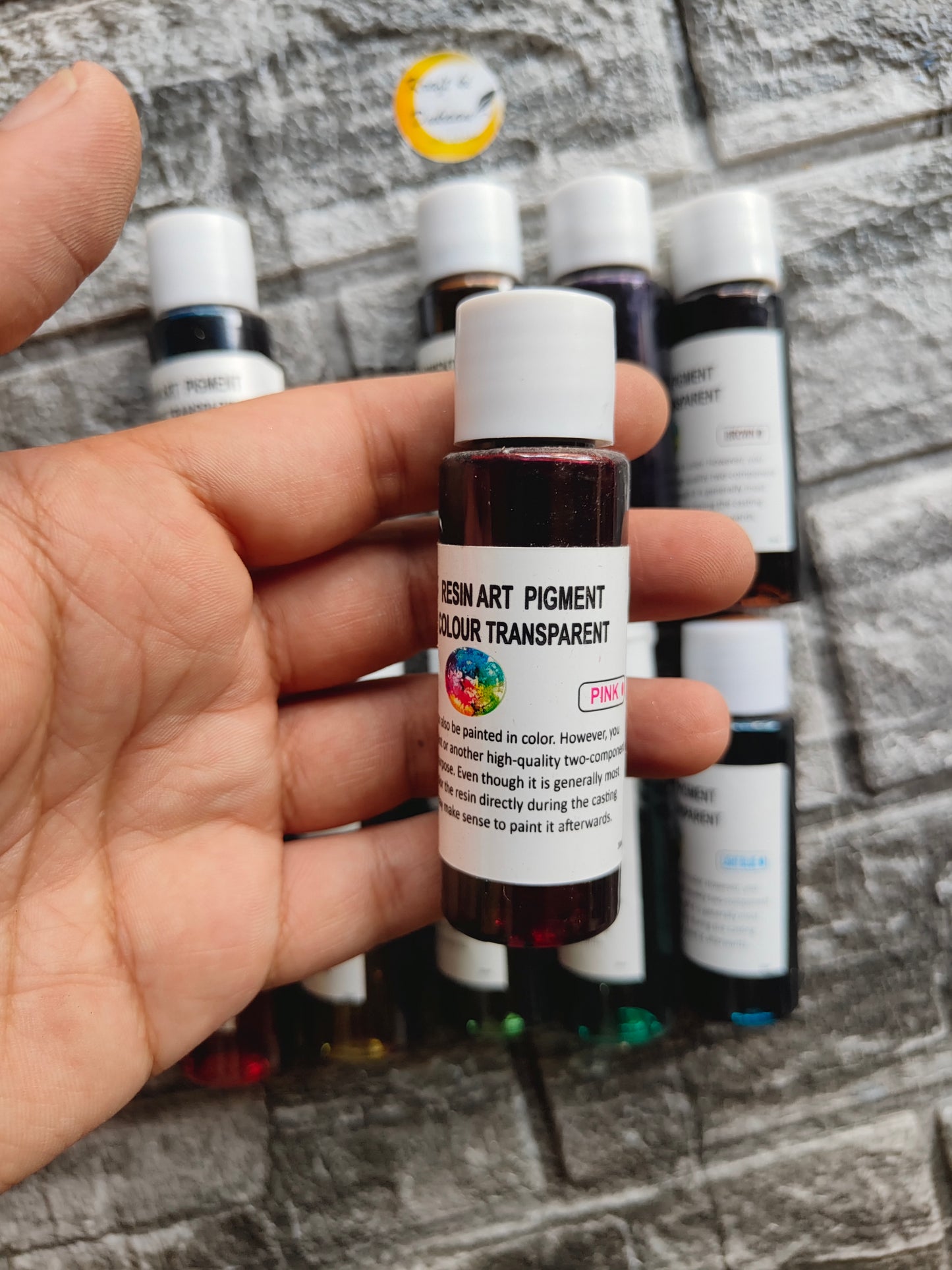 Resin Transparent Pigment Set - Kraft ki Dukaan