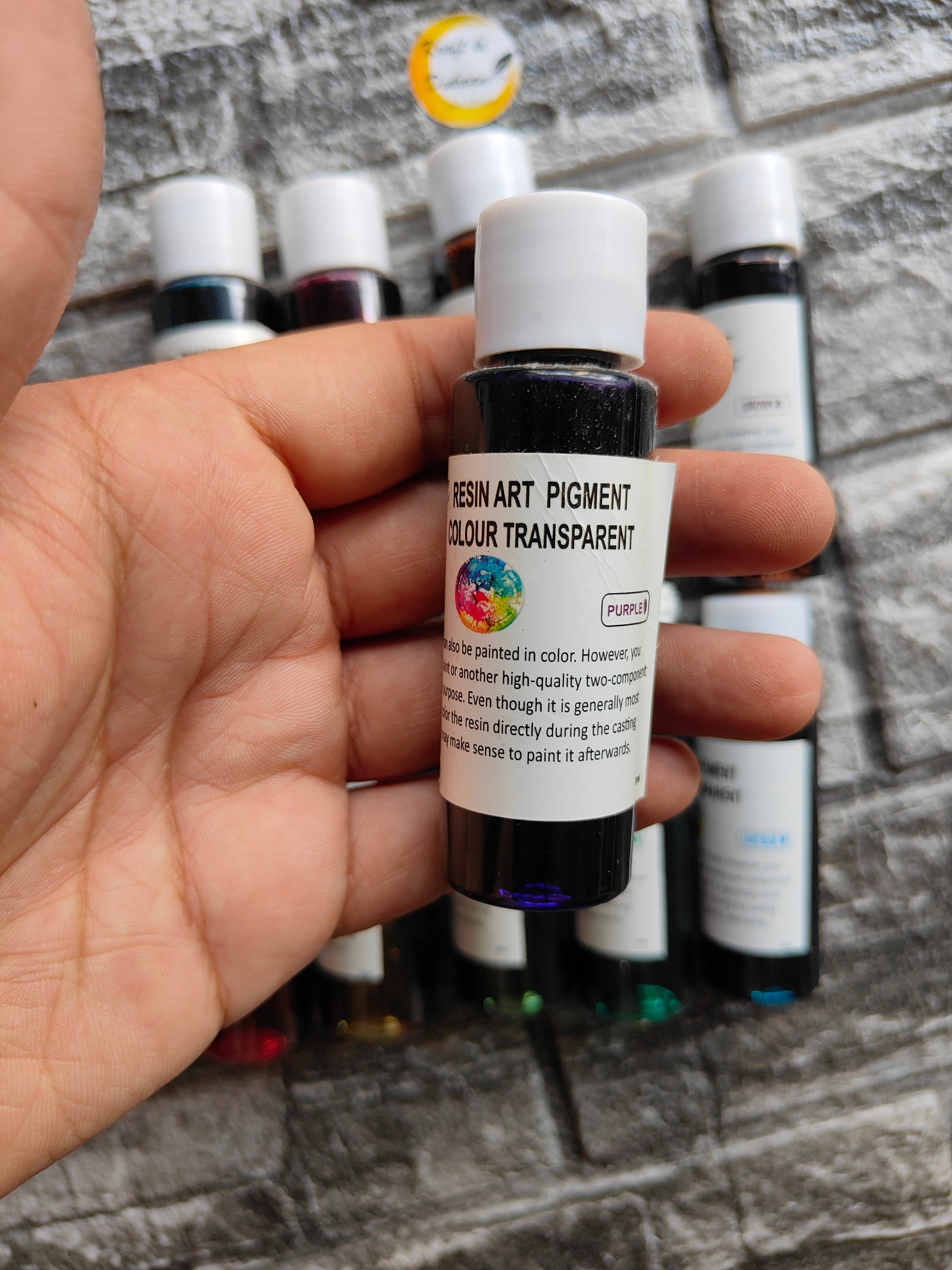 Resin Transparent Pigment Set - Kraft ki Dukaan