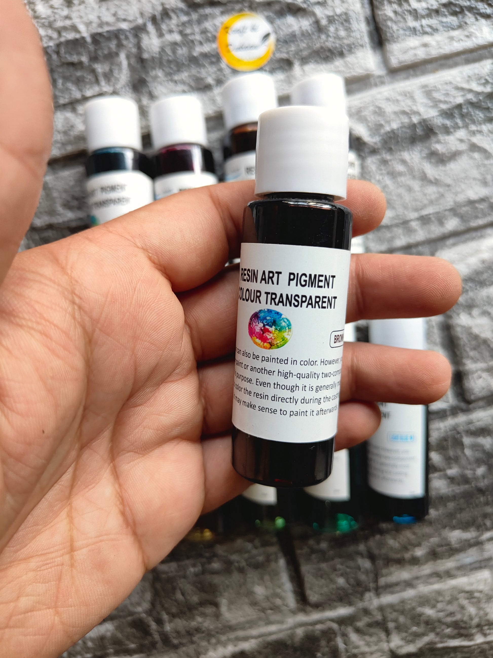 Resin Transparent Pigment Set - Kraft ki Dukaan