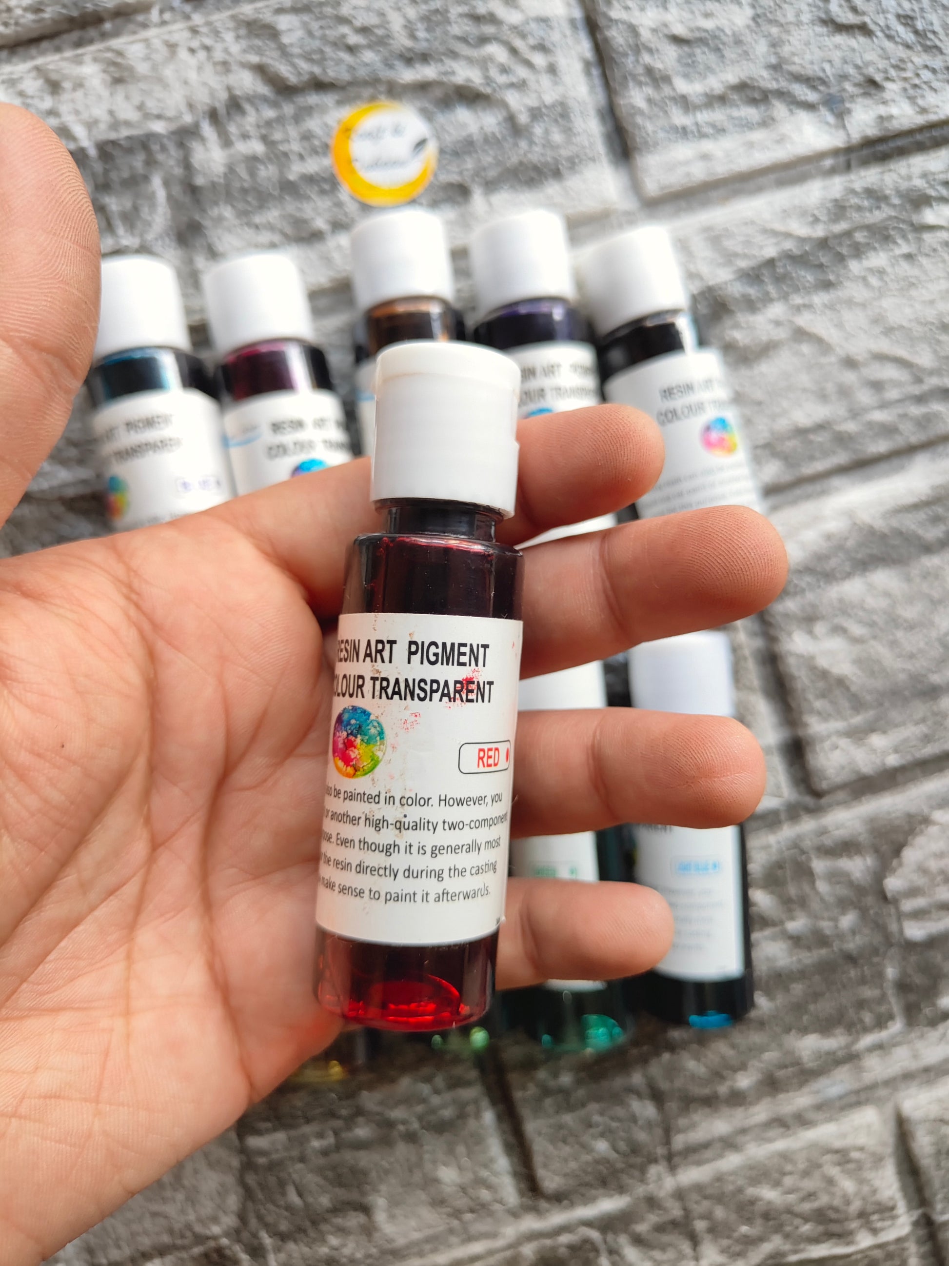 Resin Transparent Pigment Set - Kraft ki Dukaan