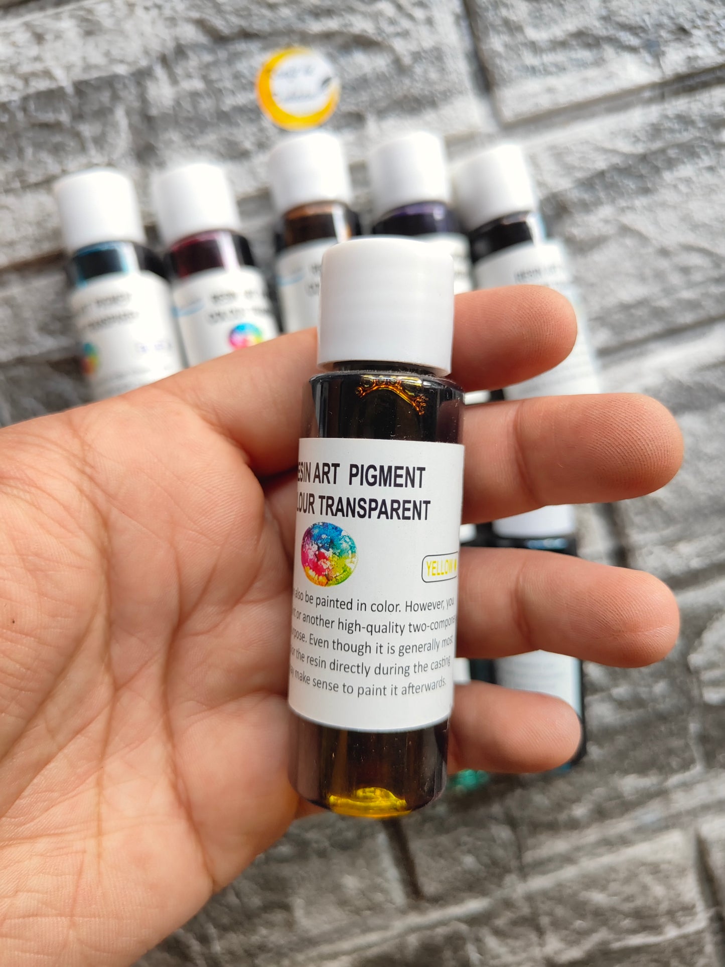 Resin Transparent Pigment Set - Kraft ki Dukaan