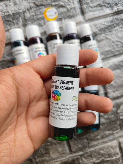 Resin Transparent Pigment Set - Kraft ki Dukaan