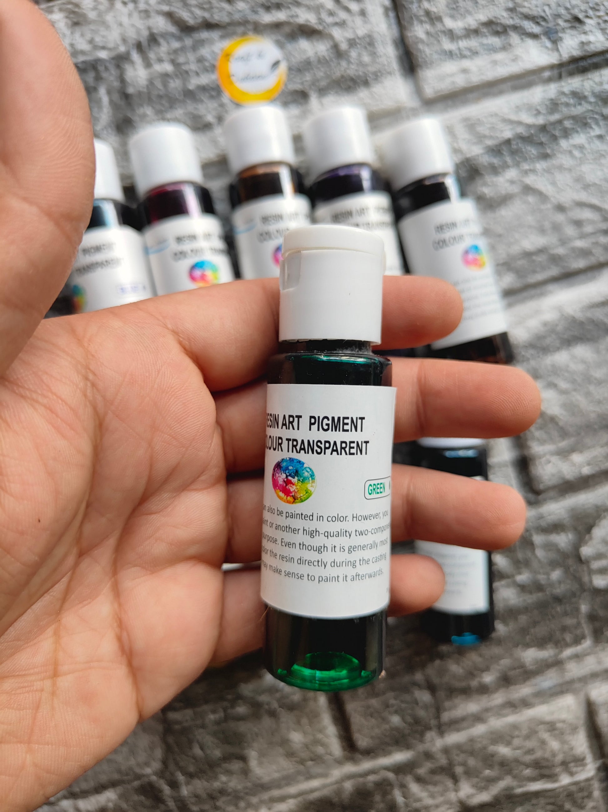 Resin Transparent Pigment Set - Kraft ki Dukaan