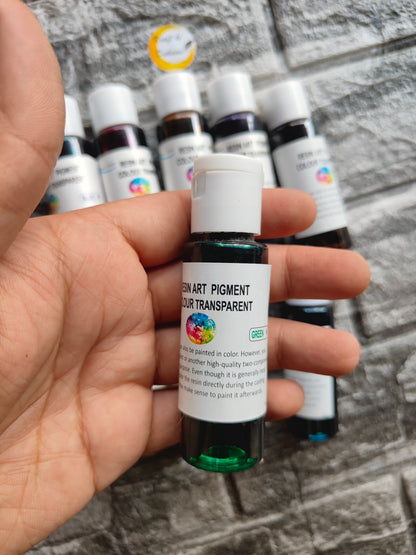 Resin Transparent Pigment Set - Kraft ki Dukaan