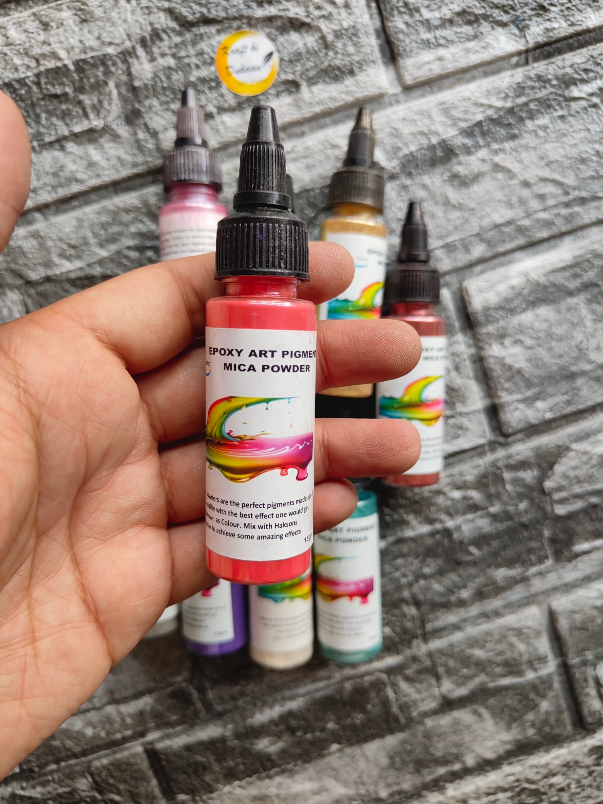 Resin Mica Pigment Powder Set - Kraft ki Dukaan