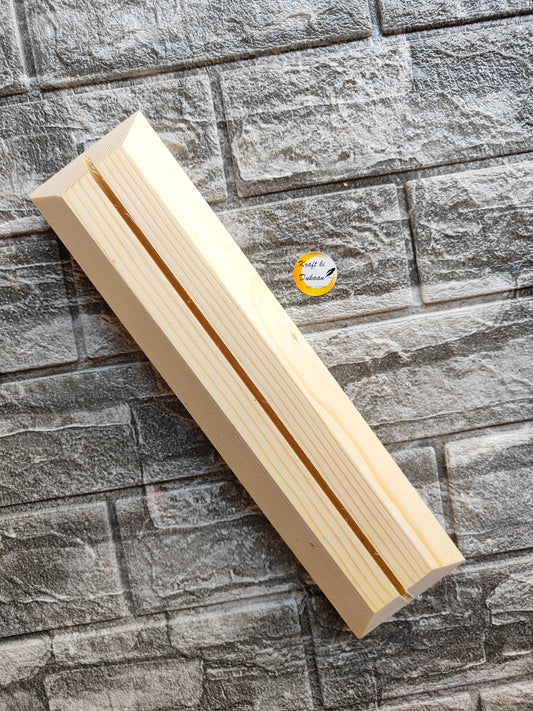 Wooden Name Plate Stand - Kraft ki Dukaan