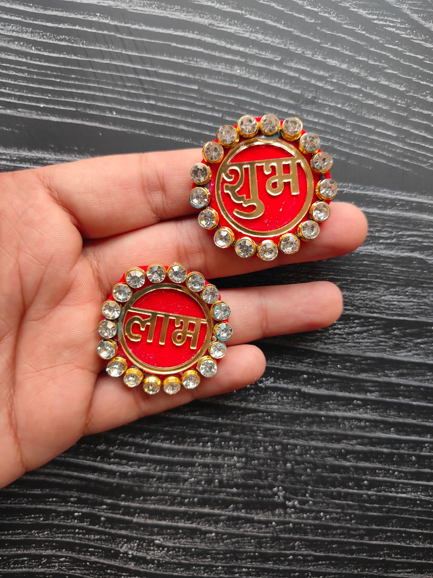 Acrylic Pearl Shubh Labh