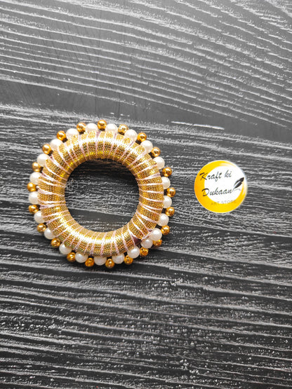 2" Round Golden Gota Ring Pack of 10