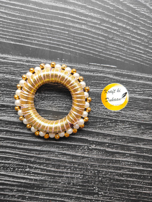 2" Round Golden Gota Ring Pack of 10