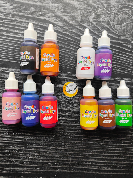 Candle Dye Pigment Set of 10