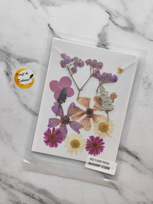 Pressed Flower Sheet mix F6