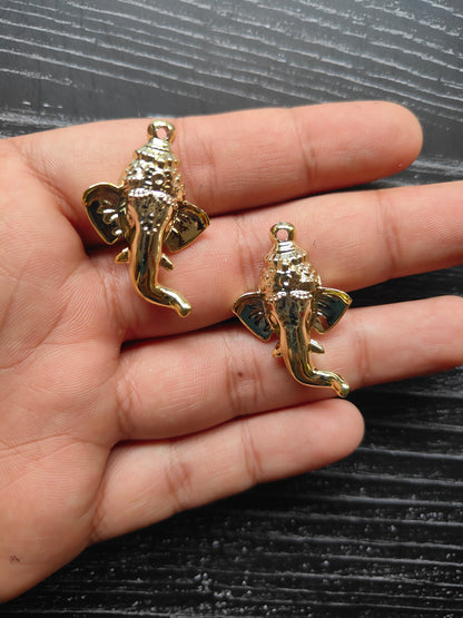 Golden Ganpati Face Pack of 25