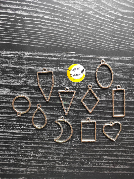 Open Bezel Pendant Mix 10PC Set