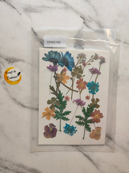Pressed Flower Sheet Mix B32