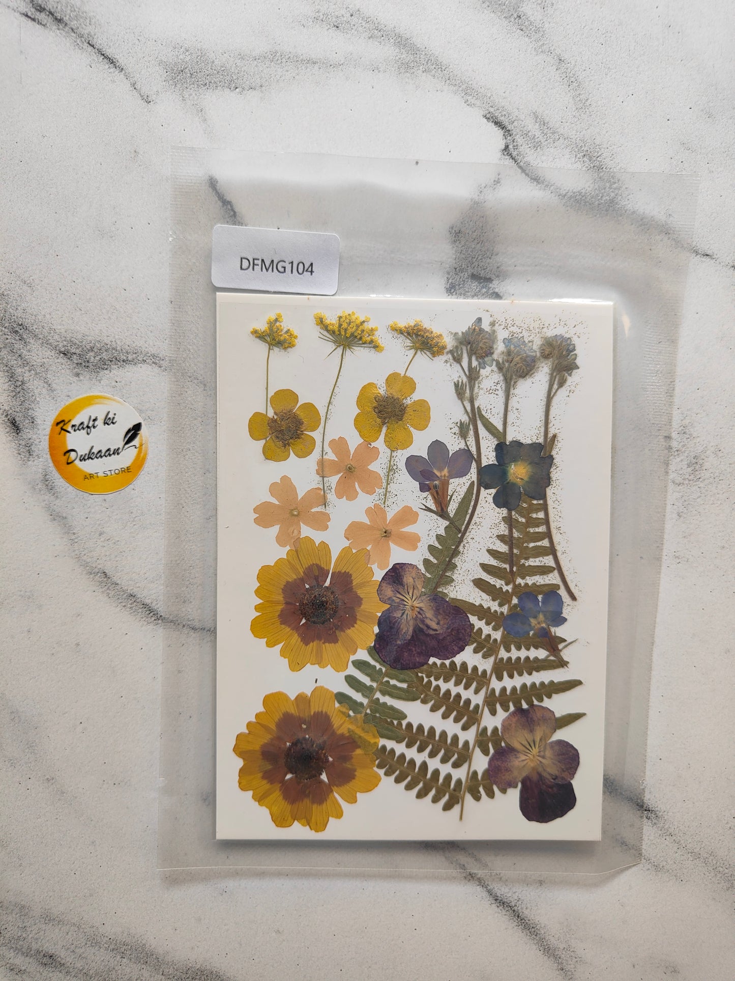 Pressed Flower Sheet Mix B29