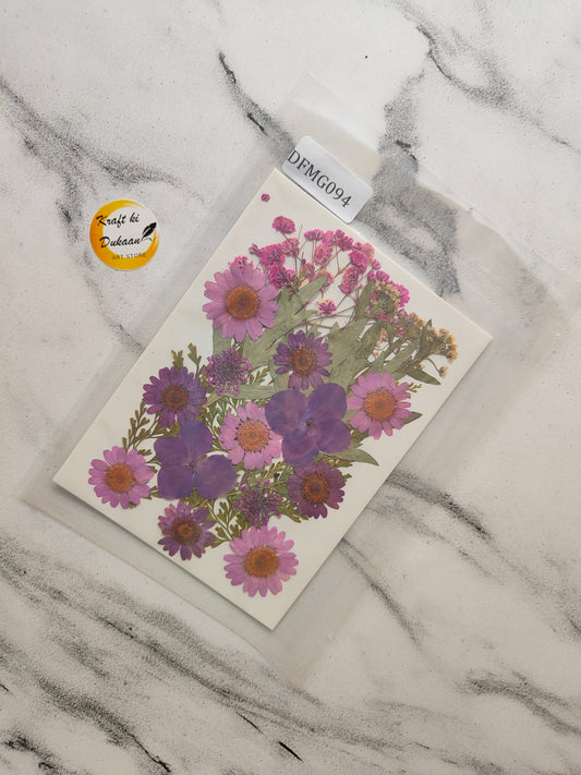 Pressed Flower Sheet Mix B34
