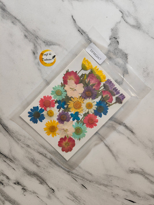 Pressed Flower Sheet Mix B15