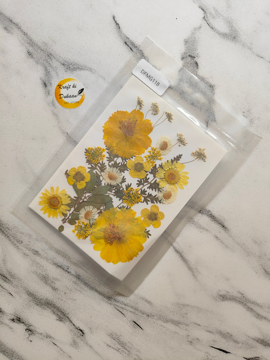 Pressed Flower Sheet Mix B21