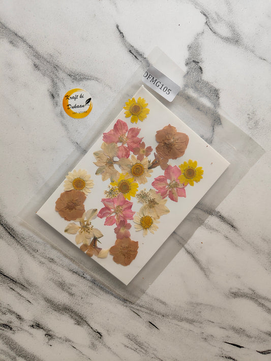 Pressed Flower Sheet Mix B28