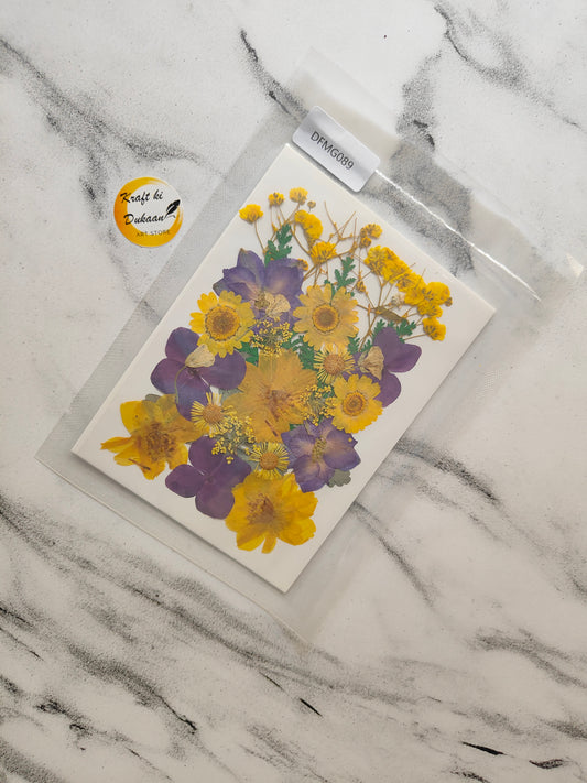 Pressed Flower Sheet Mix B9