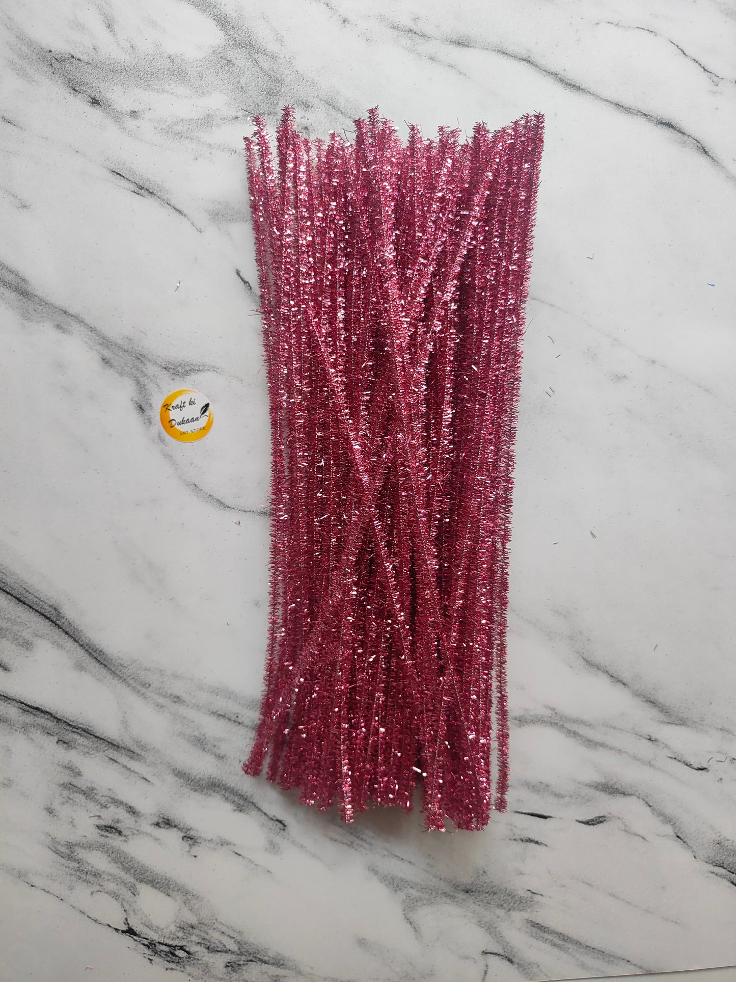 Pipe Cleaner Glitter Pack of 100