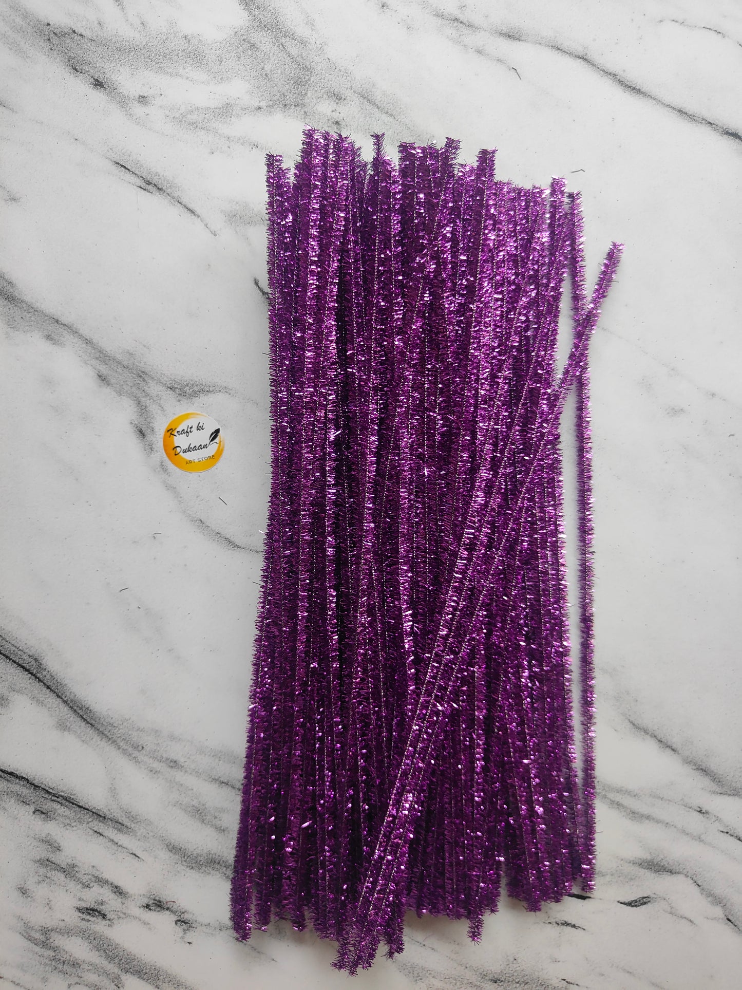 Pipe Cleaner Glitter Pack of 100