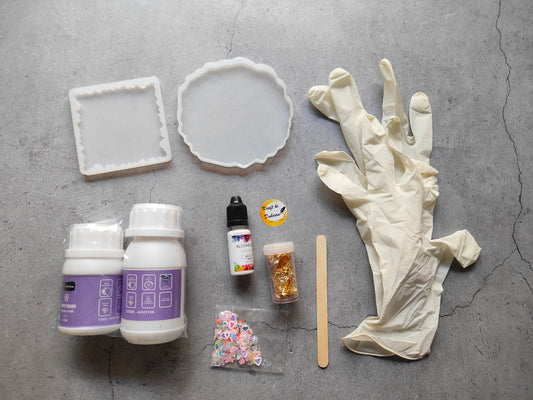 DIY Resin Coaster Making Kit