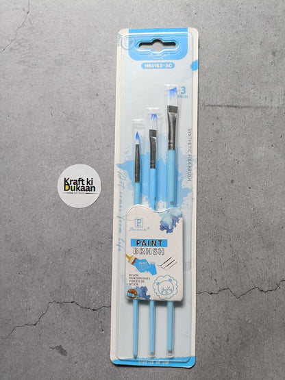 3PC Mix Paint Brush Set